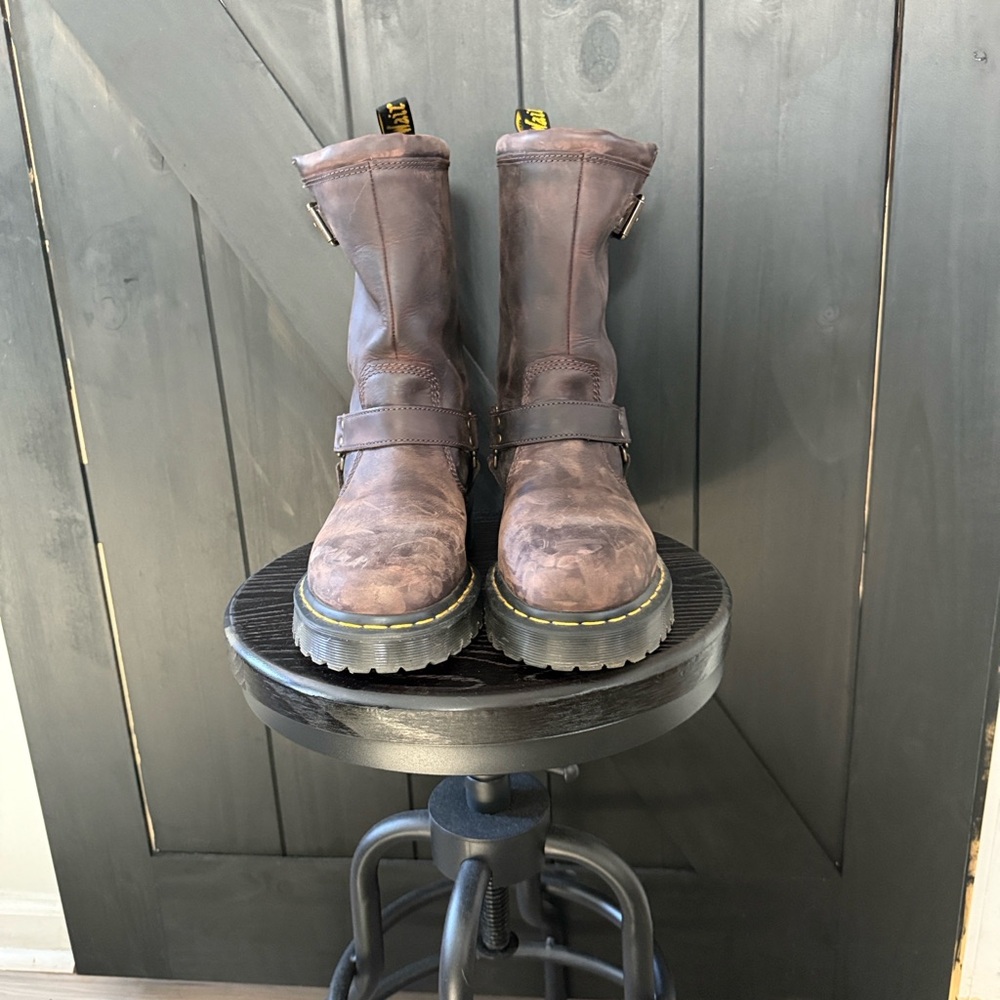 Dr. Martens Brown Combat Boots